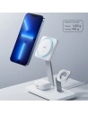 Hurtownia GSM - Vezeték nélküli töltő ESR HaloLock 3in1 Cryoboost Magnetic MagSafe Wireless Charger Arctic White - ESR662 - {ean13} - Hurt