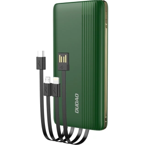 Hurtownia GSM - Powerbank Dudao K4Pro s vestavěnými kabely 10000mAh LED displej zelený - DDA255 - {ean13} - Hurt