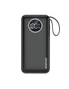 Hurtownia GSM - Powerbank Dudao K15sB 10000mAh 1xUSB-A / 1xUSB-C 22.5W s vestavěným kabelem 1xLightning / 1xUSB-C černý - DDA257 - {ean13} - Hurt