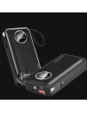 Hurtownia GSM - Powerbank Dudao K15sB 10000mAh 1xUSB-A / 1xUSB-C 22.5W s vestavěným kabelem 1xLightning / 1xUSB-C černý - DDA257 - {ean13} - Hurt