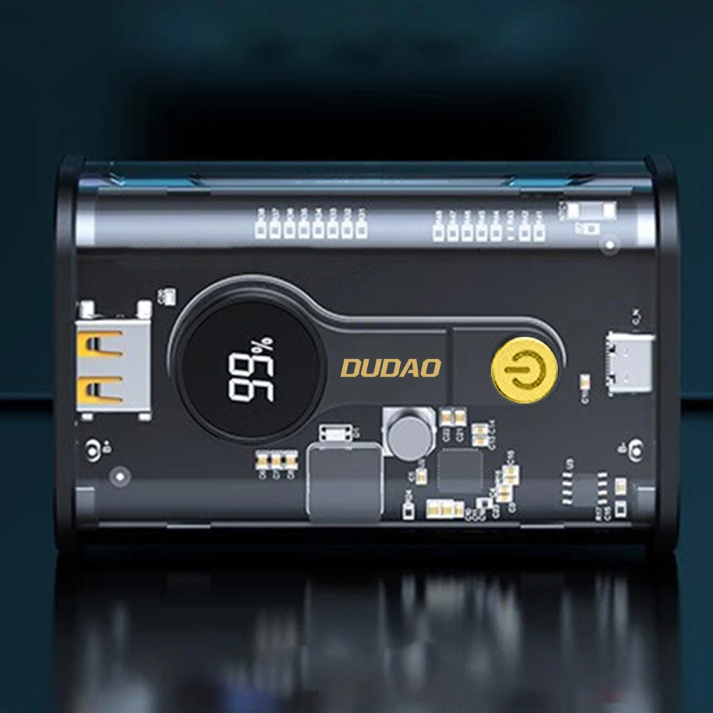 Hurtownia GSM - Powerbank Dudao K16 10000mAh 1xUSB-C / 1xUSB-A 22.5W PD černý - DDA259 - {ean13} - Hurt