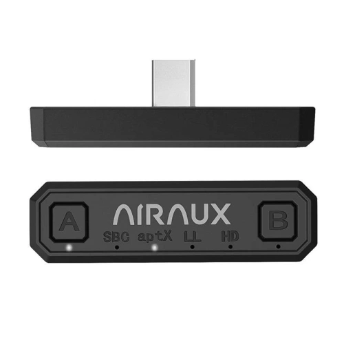 Transmiter/nadajnik Blitzwolf AirAux AA-BT2 Bluetooth 5.0 USB-C do Playstation, PC (czarny)