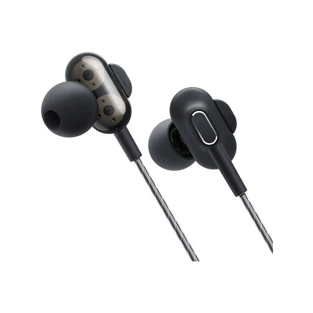Hurtownia GSM - Sluchátka do uší drátová Blitzwolf AirAux AA-HE4, jack 3.5mm, 1.2m (černé) - BLZ539 - {ean13} - Hurt