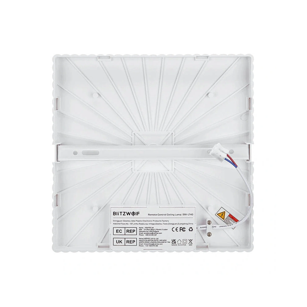 Hurtownia GSM - Deckenleuchte LED BlitzWolf BW-LT40 mit Fernbedienung, 2200LM - BLZ545 - {ean13} - Hurt