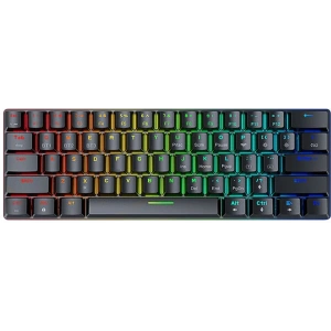 Hurtownia GSM - Bezprzewodowa klawiatura gamingowa, mechaniczna BlitzWolf BW-KB0, Red switch, RGB (czarna) - BLZ547 - {ean13} - Hurt