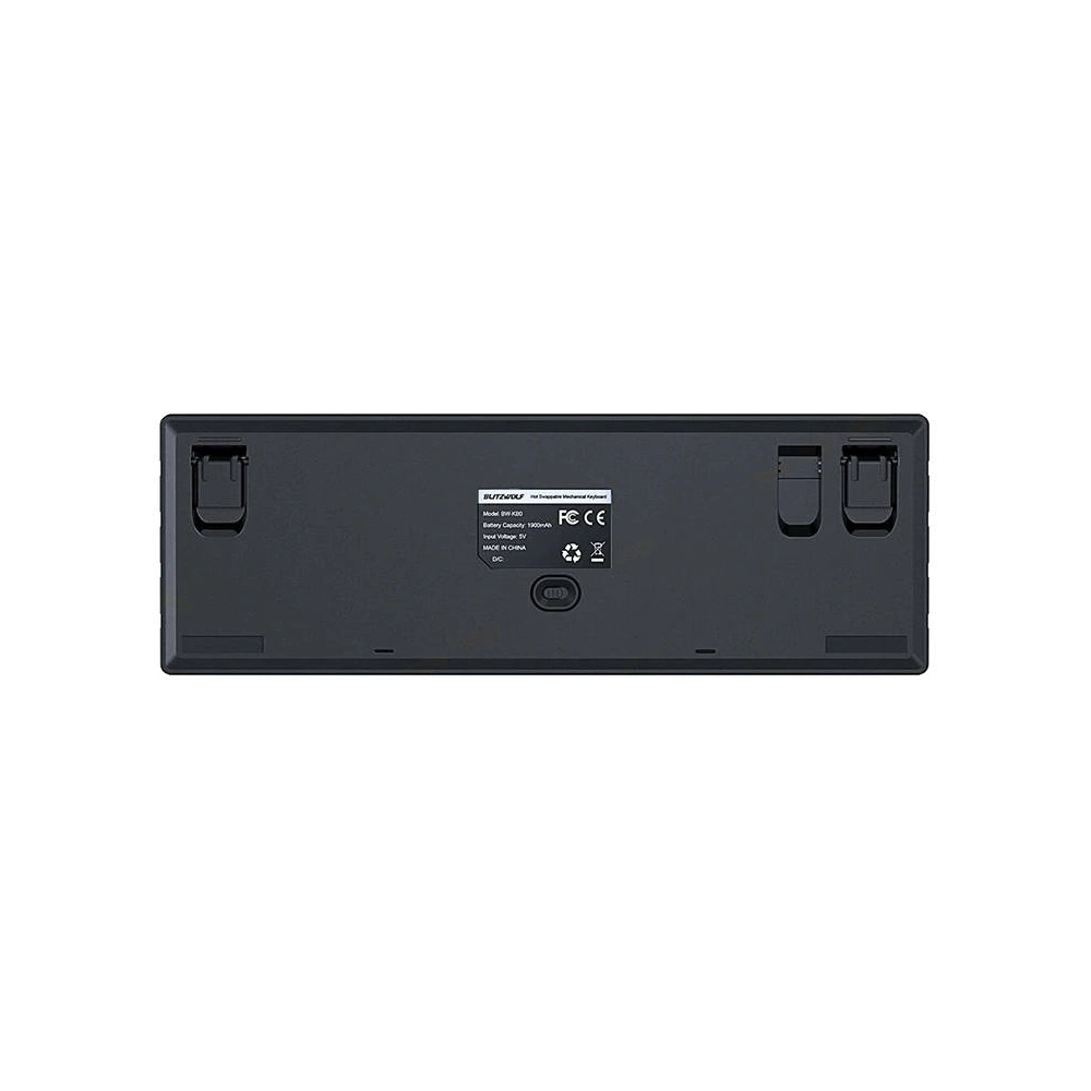 Hurtownia GSM - Bezdrátová herní klávesnice, mechanická BlitzWolf BW-KB0, Red switch, RGB (černá) - BLZ547 - {ean13} - Hurt