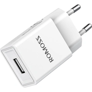 Hurtownia GSM - Hálózati töltő Romoss TK10S, 1x USB, 2A (fehér) - ROM43 - {ean13} - Hurt