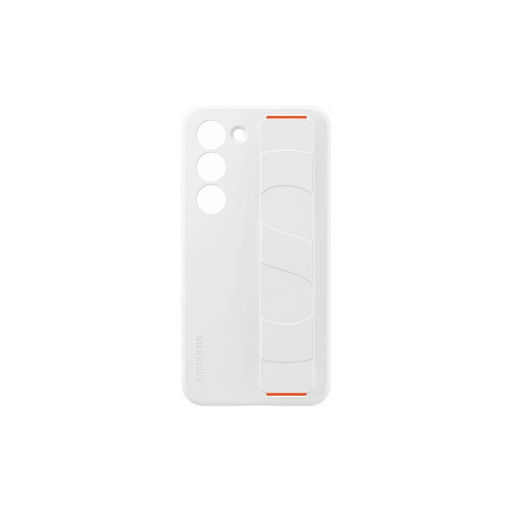 Hurtownia GSM - Etui Samsung Galaxy S23 EF-GS911TW alb/white Silicone Grip Case - SMG859 - {ean13} - Hurt