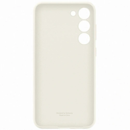 Etui Samsung Galaxy S23+ Plus EF-PS916TU kremowy/cream Silicone Cover