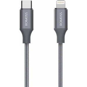 Hurtownia GSM - Cablu Romoss CB1737 USB-C/Lightning 27W 1m (gri) - ROM45 - {ean13} - Hurt