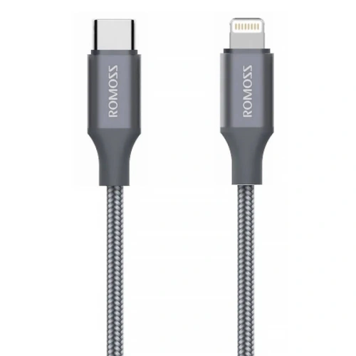 Kabel Romoss CB1737 USB-C/Lightning 27W 1m (szary)
