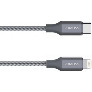 Hurtownia GSM - Cablu Romoss CB1737 USB-C/Lightning 27W 1m (gri) - ROM45 - {ean13} - Hurt