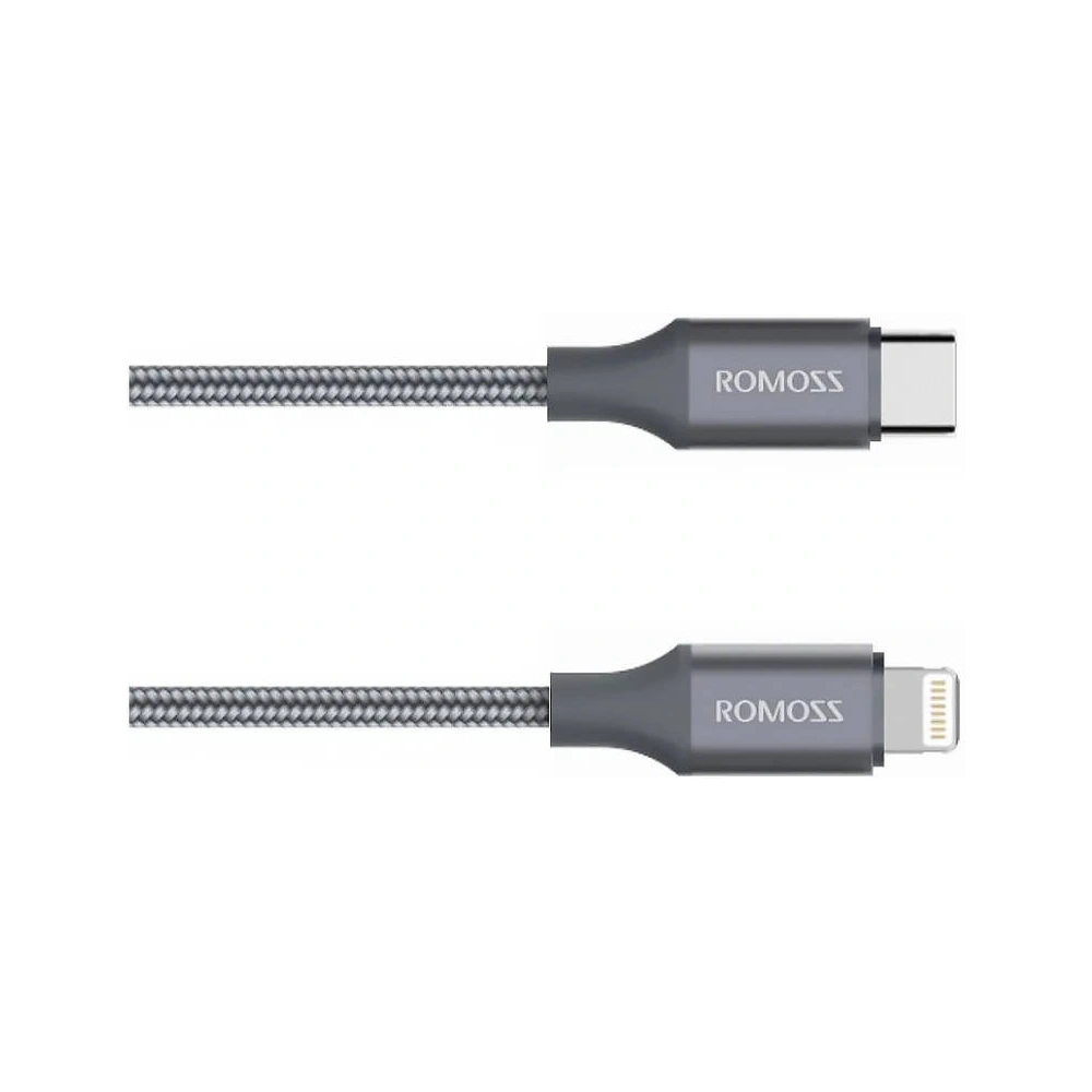 Hurtownia GSM - Kabel Romoss CB1737 USB-C/Lightning 27W 1m (szary) - ROM45 - {ean13} - Hurt