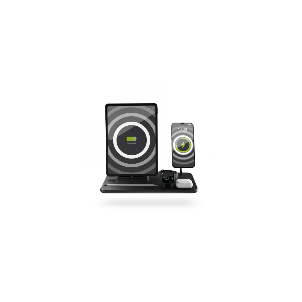 Hurtownia GSM - ZENS Alumínium vezeték nélküli töltő 4w1 MagSafe Apple Pad + Apple Watch - ZENS9 - {ean13} - Hurt