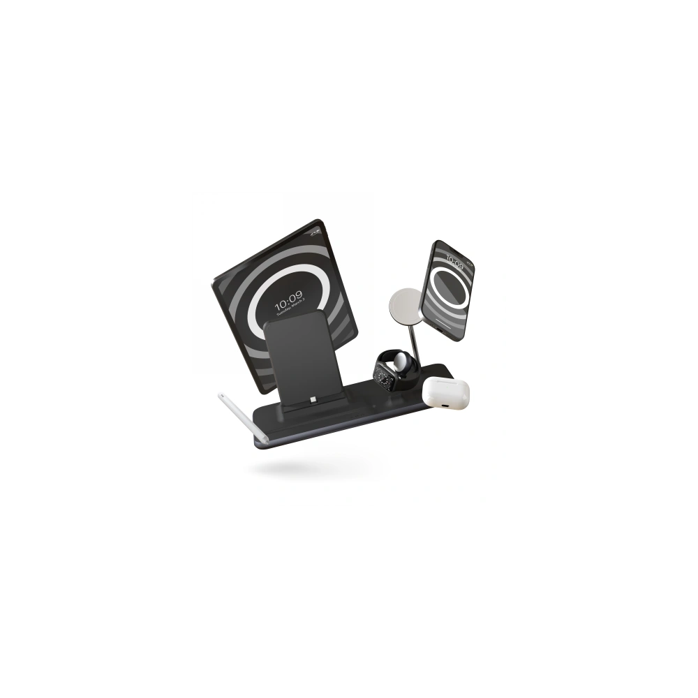 Hurtownia GSM - Drahtloses Ladegerät ZENS Aluminium 4w1 MagSafe Apple Pad + Apple Watch - ZENS9 - {ean13} - Hurt