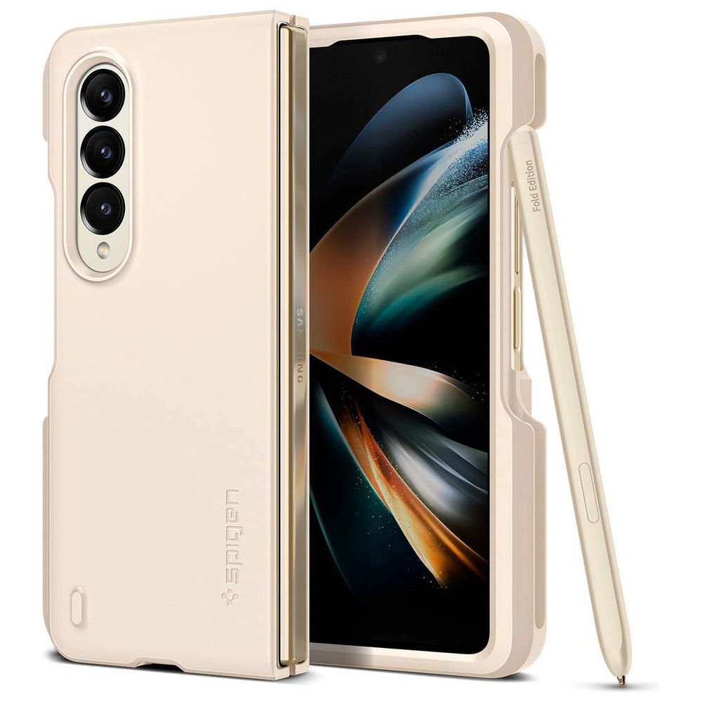 Wholesale Spigen Thin Fit Pen Samsung Galaxy Z Fold 4 Pearled Ivory - SPN2791 - {ean13} - Hurt