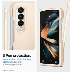 Wholesale Spigen Thin Fit Pen Samsung Galaxy Z Fold 4 Pearled Ivory - SPN2791 - {ean13} - Hurt