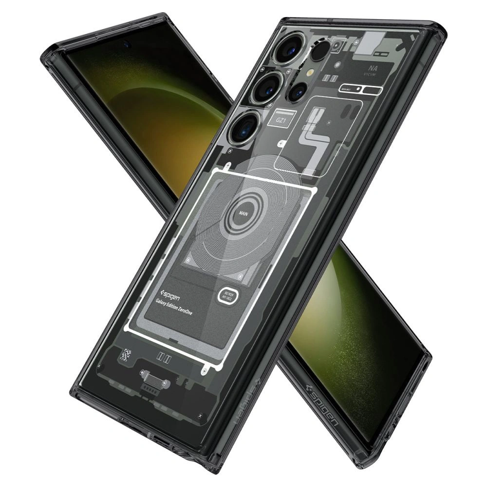 Hurtownia GSM - Etui Spigen Ultra Hybrid Samsung Galaxy S23 Ultra Zero One - SPN2792 - {ean13} - Hurt