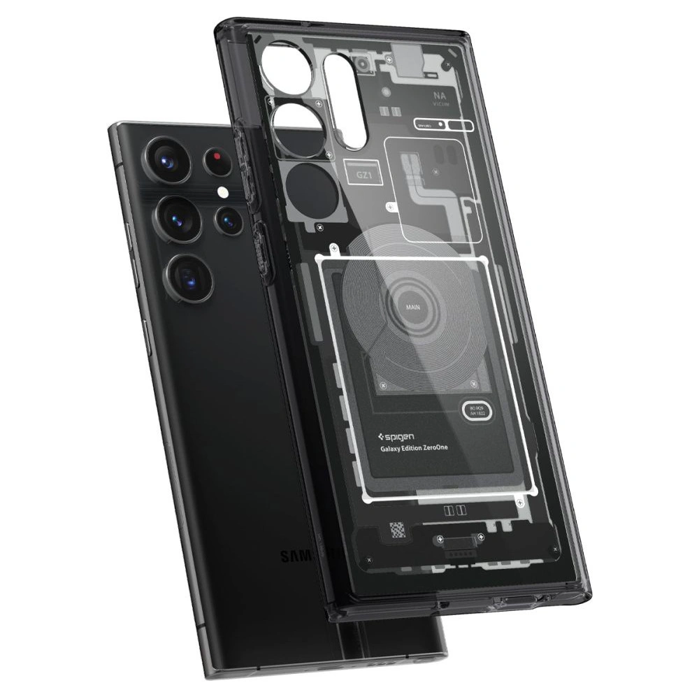 Hurtownia GSM - Etui Spigen Ultra Hybrid Samsung Galaxy S23 Ultra Zero One - SPN2792 - {ean13} - Hurt