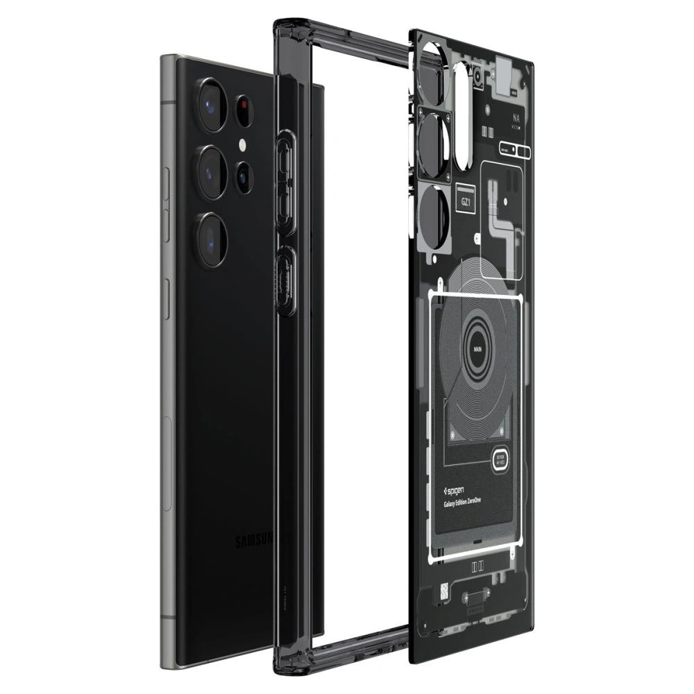 Hurtownia GSM - Etui Spigen Ultra Hybrid Samsung Galaxy S23 Ultra Zero One - SPN2792 - {ean13} - Hurt