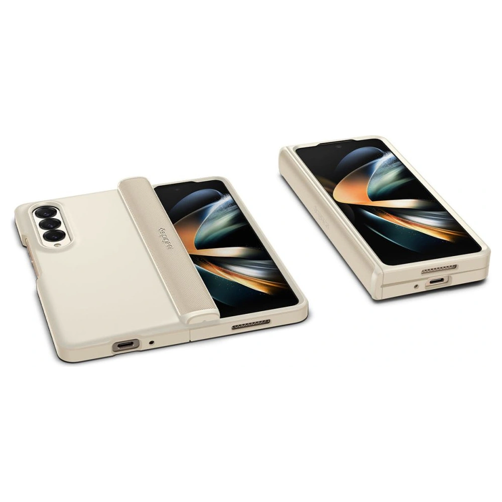Wholesale Spigen Slim Armor Pro Samsung Galaxy Z Fold 4 Pearled Ivory - SPN2793 - {ean13} - Hurt