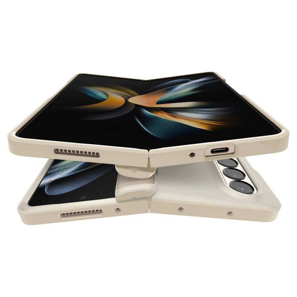Wholesale Spigen Slim Armor Pro Samsung Galaxy Z Fold 4 Pearled Ivory - SPN2793 - {ean13} - Hurt