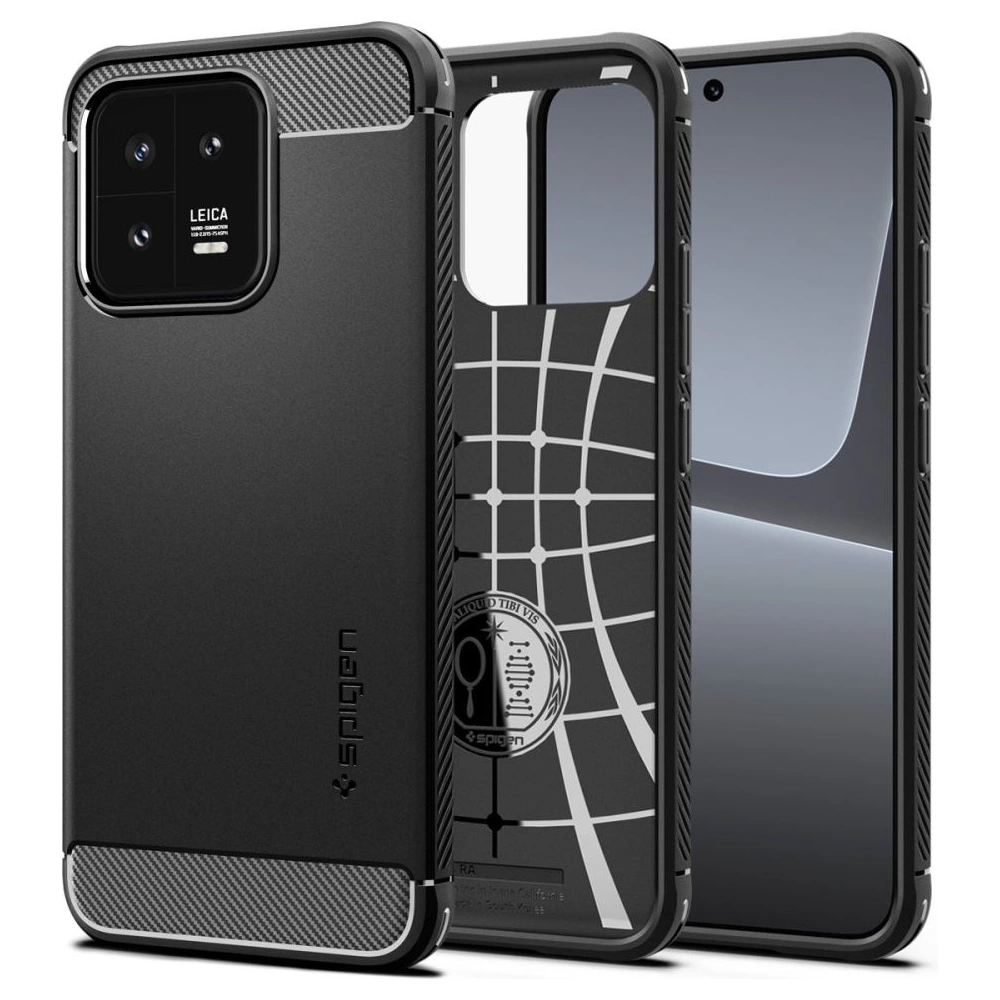 Hurtownia GSM - Etui Spigen Rugged Armor Xiaomi 13 Matt Schwarz - SPN2795 - {ean13} - Hurt