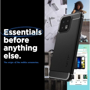 Hurtownia GSM - Etui Spigen Rugged Armor Xiaomi 13 Matt Schwarz - SPN2795 - {ean13} - Hurt