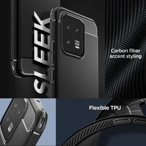 Hurtownia GSM - Etui Spigen Rugged Armor Xiaomi 13 Matt Schwarz - SPN2795 - {ean13} - Hurt