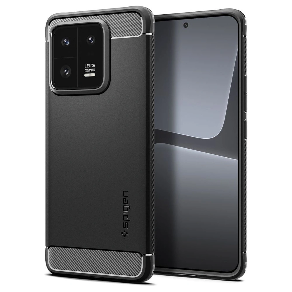 Etui Spigen Rugged Armor Xiaomi 13 Pro Mattschwarz