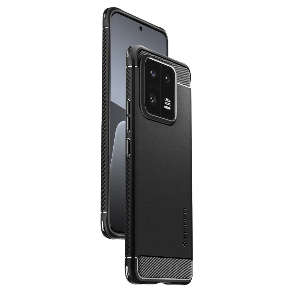 Etui Spigen Rugged Armor Xiaomi 13 Pro Mattschwarz