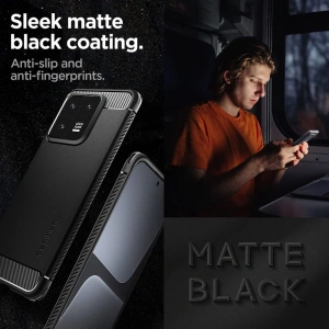 Hurtownia GSM - Etui Spigen Rugged Armor Xiaomi 13 Pro Matte Black - SPN2796 - {ean13} - Hurt