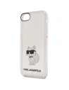 Hurtownia GSM - Etui Karl Lagerfeld KLHCI8HNCHTCP Apple iPhone SE 2022/SE 2020/8/7 růžový/pink hardcase Ikonik Choupette - KLD1519 - {ean13} - Hurt
