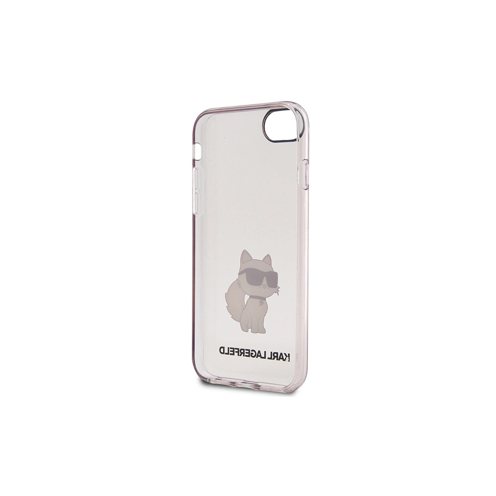 Hurtownia GSM - Etui Karl Lagerfeld KLHCI8HNCHTCP Apple iPhone SE 2022/SE 2020/8/7 růžový/pink hardcase Ikonik Choupette - KLD1519 - {ean13} - Hurt