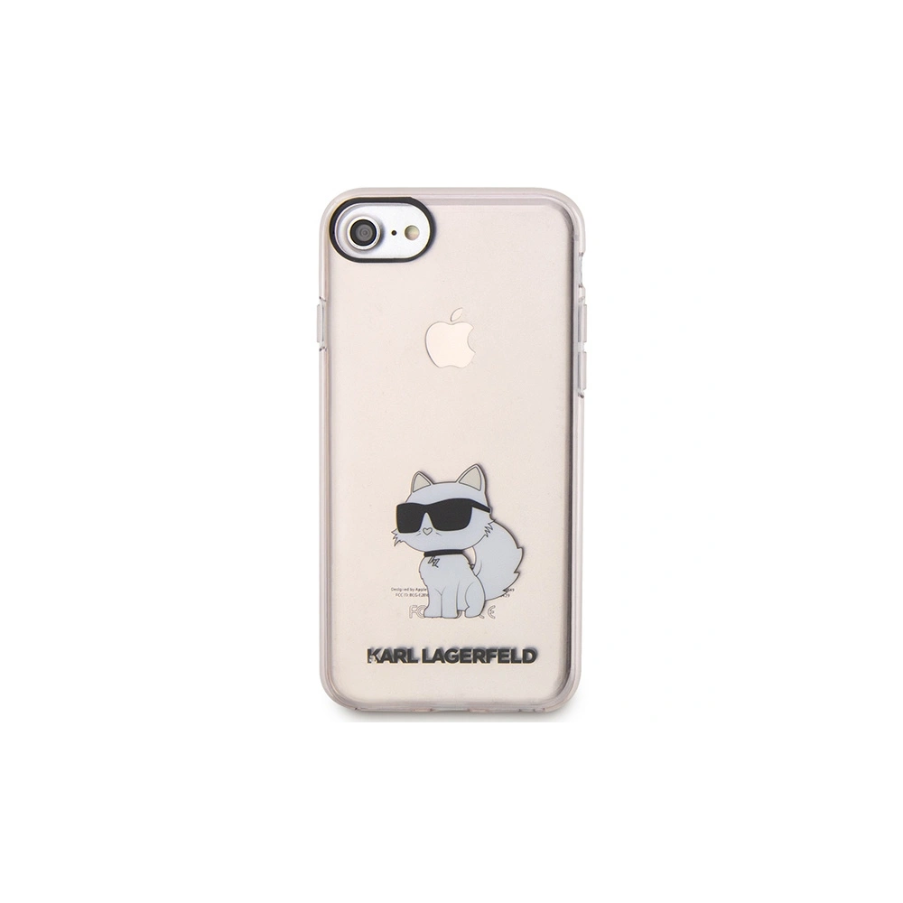 Hurtownia GSM - Etui Karl Lagerfeld KLHCI8HNCHTCP Apple iPhone SE 2022/SE 2020/8/7 růžový/pink hardcase Ikonik Choupette - KLD1519 - {ean13} - Hurt