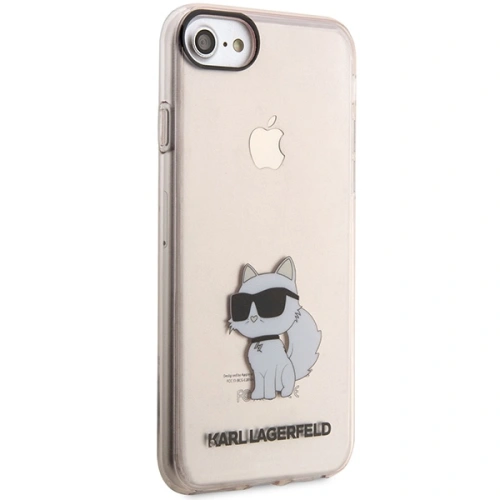 Etui Karl Lagerfeld KLHCI8HNCHTCP Apple iPhone SE 2022/SE 2020/8/7 różowy/pink hardcase Ikonik Choupette