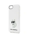 Hurtownia GSM - Etui Karl Lagerfeld KLHCI8HNCHTCT Apple iPhone SE 2022/SE 2020/8/7 transparentes Hardcase Ikonik Choupette - KLD1520 - {ean13} - Hurt