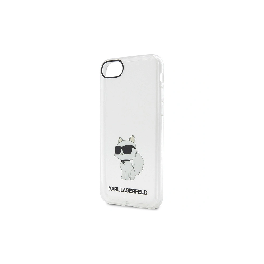 Hurtownia GSM - Etui Karl Lagerfeld KLHCI8HNCHTCT Apple iPhone SE 2022/SE 2020/8/7 transparentes Hardcase Ikonik Choupette - KLD1520 - {ean13} - Hurt