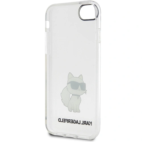 Etui Karl Lagerfeld KLHCI8HNCHTCT Apple iPhone SE 2022/SE 2020/8/7 transparent hardcase Ikonik Choupette