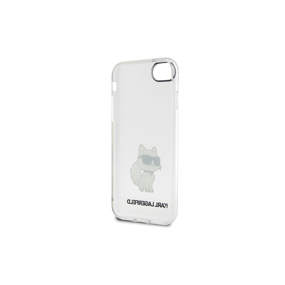 Hurtownia GSM - Etui Karl Lagerfeld KLHCI8HNCHTCT Apple iPhone SE 2022/SE 2020/8/7 transparentes Hardcase Ikonik Choupette - KLD1520 - {ean13} - Hurt