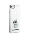 Hurtownia GSM - Etui Karl Lagerfeld KLHCI8HNCHTCT Apple iPhone SE 2022/SE 2020/8/7 transparentes Hardcase Ikonik Choupette - KLD1520 - {ean13} - Hurt