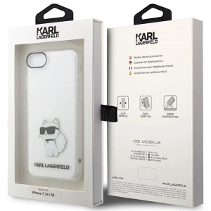 Hurtownia GSM - Etui Karl Lagerfeld KLHCI8HNCHTCT Apple iPhone SE 2022/SE 2020/8/7 transparentes Hardcase Ikonik Choupette - KLD1520 - {ean13} - Hurt