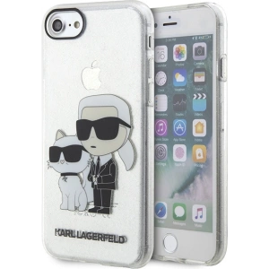 Hurtownia GSM - Etui Karl Lagerfeld KLHCI8HNKCTGT Apple iPhone SE 2022/SE 2020/8/7 átlátszó kemény hátlap Gliter Karl&Choupette - KLD1521 - {ean13} - Hurt