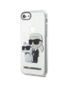 Hurtownia GSM - Etui Karl Lagerfeld KLHCI8HNKCTGT Apple iPhone SE 2022/SE 2020/8/7 hardcase transparent Gliter Karl&Choupette - KLD1521 - {ean13} - Hurt