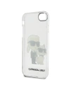 Hurtownia GSM - Etui Karl Lagerfeld KLHCI8HNKCTGT Apple iPhone SE 2022/SE 2020/8/7 hardcase transparent Gliter Karl&Choupette - KLD1521 - {ean13} - Hurt