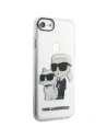 Hurtownia GSM - Etui Karl Lagerfeld KLHCI8HNKCTGT Apple iPhone SE 2022/SE 2020/8/7 hardcase transparent Gliter Karl&Choupette - KLD1521 - {ean13} - Hurt