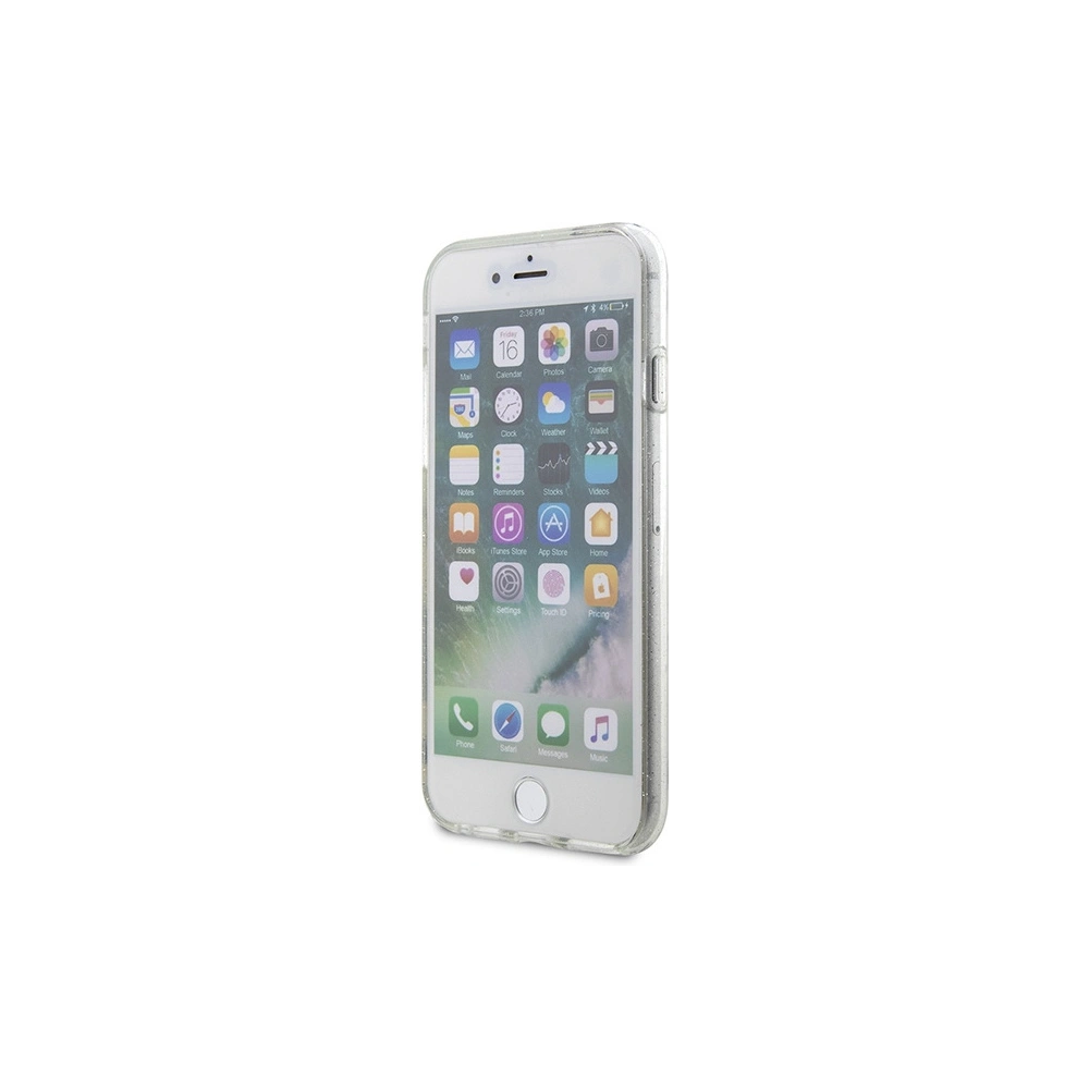 Hurtownia GSM - Etui Karl Lagerfeld KLHCI8HNKCTGT Apple iPhone SE 2022/SE 2020/8/7 hardcase transparent Gliter Karl&Choupette - KLD1521 - {ean13} - Hurt
