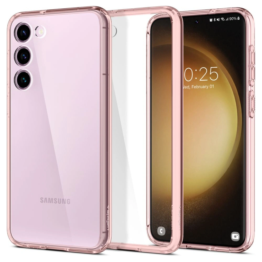 Hurtownia GSM - Etui Spigen Ultra Hybrid Samsung Galaxy S23 Rózsaszín Kristály - SPN2800 - {ean13} - Hurt