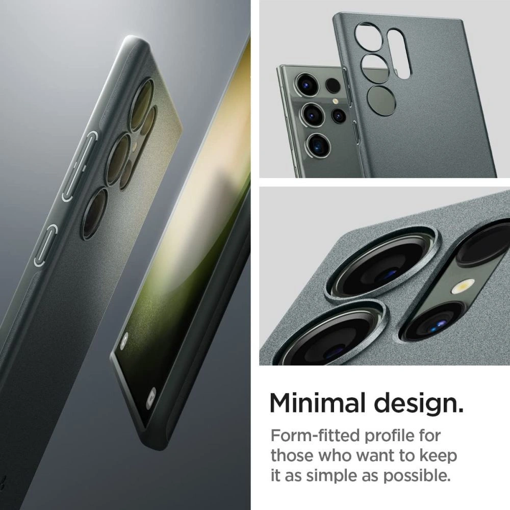 Hurtownia GSM - Etui Spigen Thin Fit Samsung Galaxy S23 Ultra Abyss Green - SPN2801 - {ean13} - Hurt