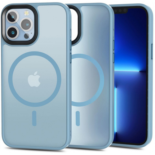 Hurtownia Tech-Protect - 9490713932995 - THP1827 - Etui Tech-Protect Magmat MagSafe Apple iPhone 13 Pro Max Matte Sierra Blue - B2B homescreen